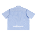 Oversized Vertical Stripe Boxy Shirt