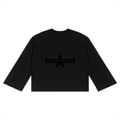 Unisex Waffle Raw Edge T-Shirt
