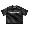 See-through Boxy Net T-Shirt