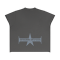 Unisex Boxy Raw Edge T-Shirt