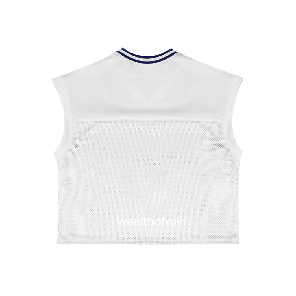 Loose Sleeveless Mesh T-Shirt