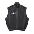 Unisex Vintage Wash Mesh Full-Zip Vest