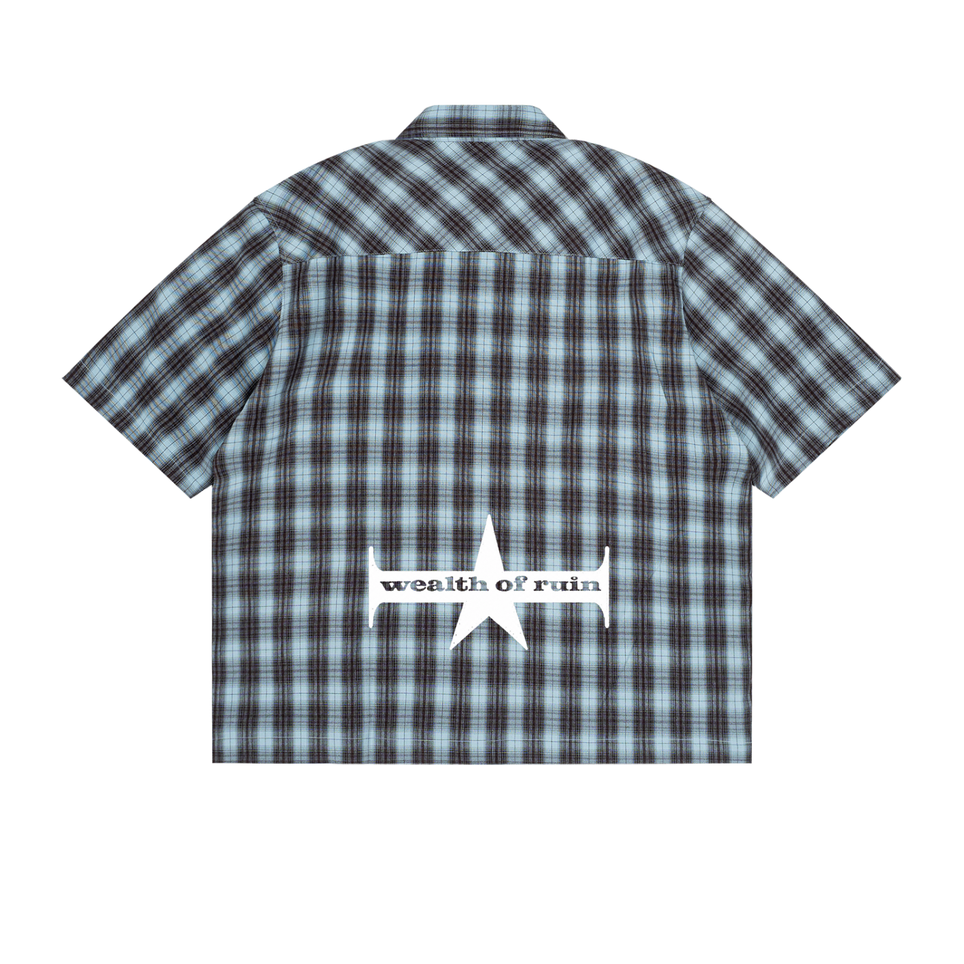 Unisex Boxy Plaid Short Sleeve Shirt