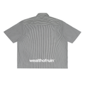 Oversized Vertical Stripe Boxy Shirt