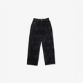 Mens Jeans Harajuku American High Street Streetwear Premium Wide Leg Denim Pants Straight Fit Spring Summer Plaid Casual Unisex