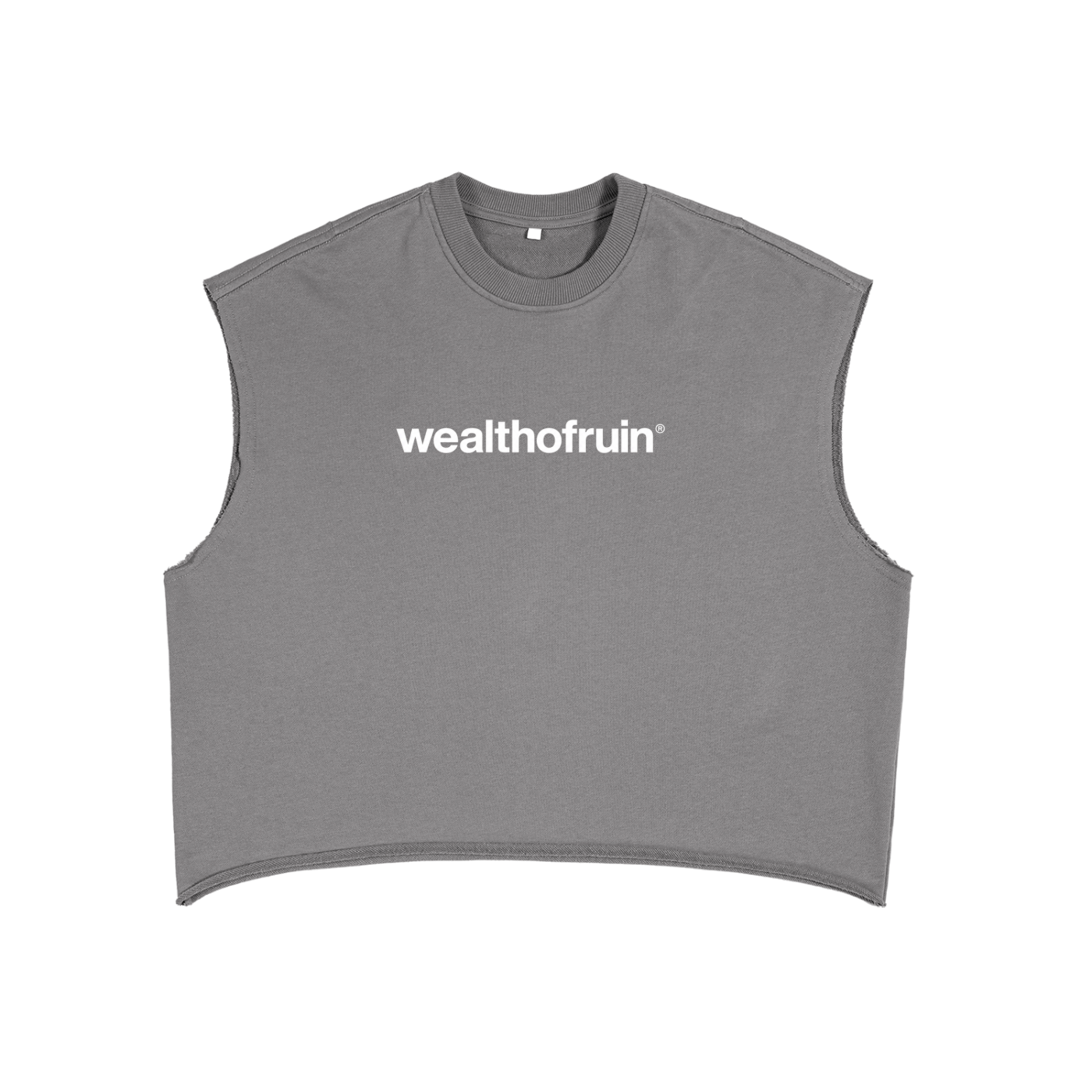 French Terry Boxy Tank Top