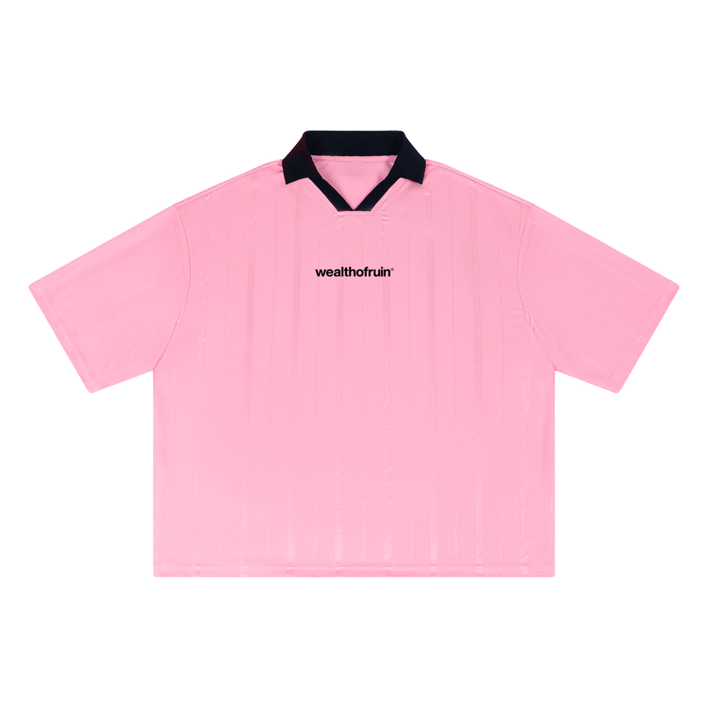 Unisex Striped Boxy Soccer Jersey