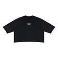 Unisex Mineral Wash Raw Hem Boxy T-Shirt